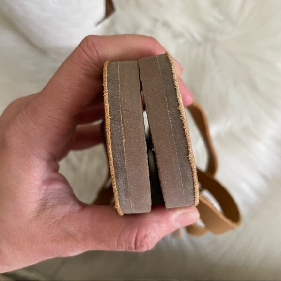 New Madewell the Boardwalk Leather Strappy Thong Sandal - Picture 7 of 9